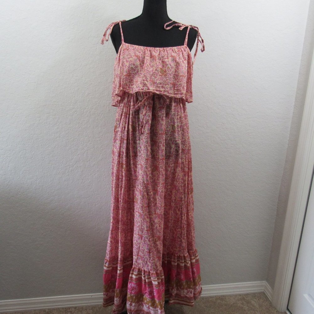 Free People Tangier Babydoll Maxi Dress